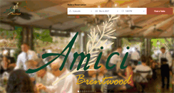 Desktop Screenshot of amicibrentwood.com